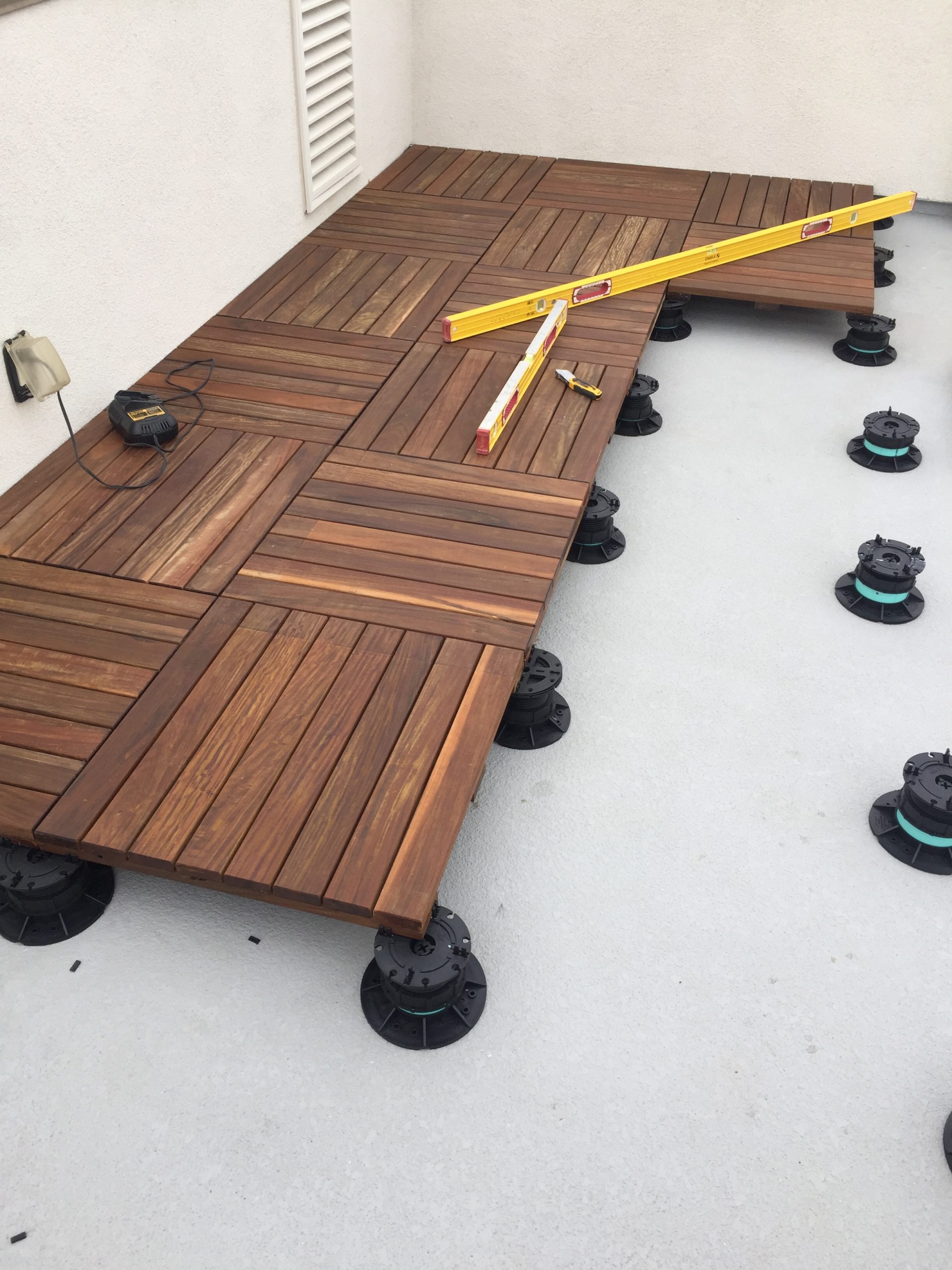 Pedestal Deck System for Rooftop Terrace Krueger Architects