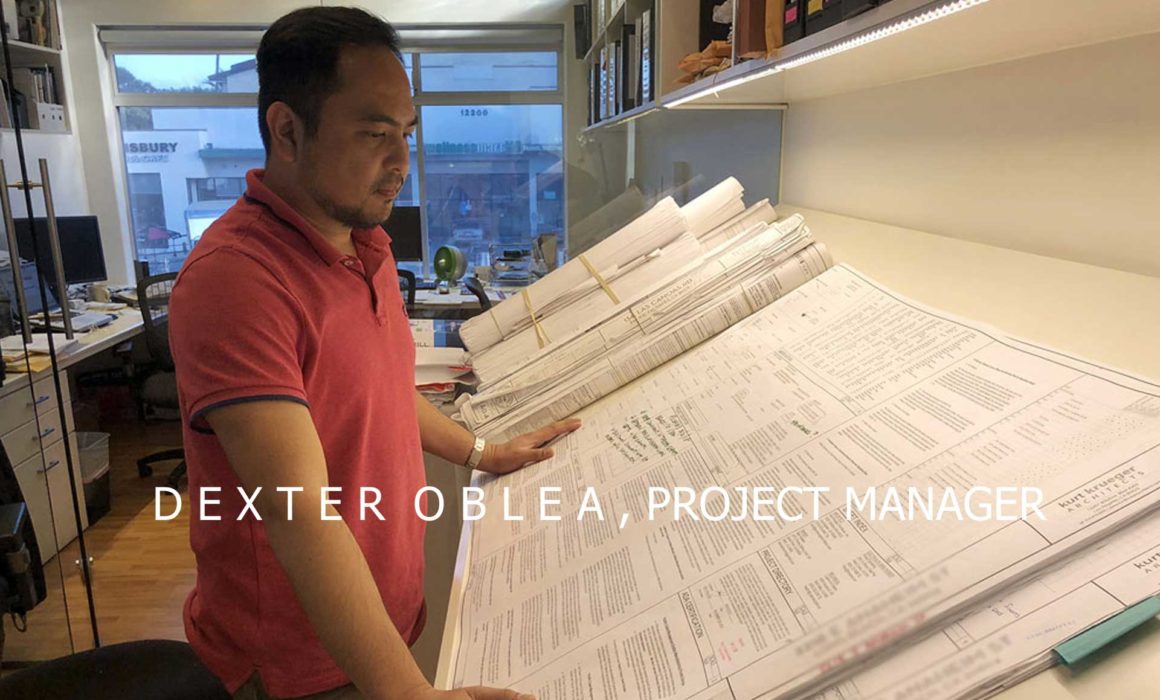Dexter Oblea, Project Manager, Krueger Architects