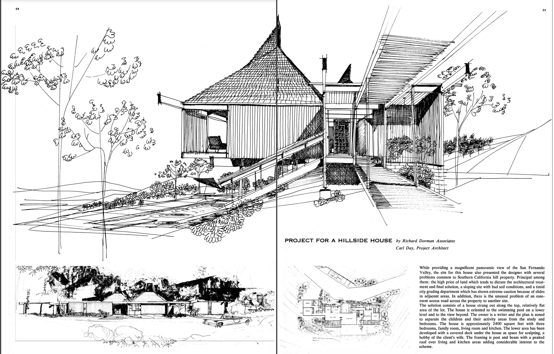 Art + Architecture, 1965. Richard Dorman’s Seidenbaum Residence Art + Architecture, 1965. Richard Dorman's Seidenbaum Residence